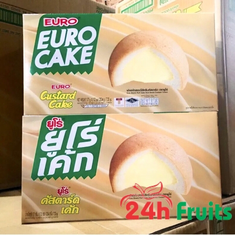 Bánh trứng EURO vị truyền thống 204g
