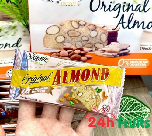 Bánh Hạnh Nhân Skinnie Original Almond 270g