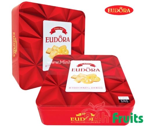 Bánh Eudora hộp vuông 574g
