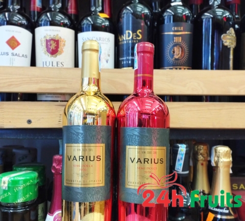 Rượu vang Ý ngọt Varius(đỏ/ vàng) 