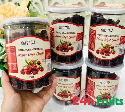  Nam Việt Quất Sấy Khô Nuts talk Dried Cranberries 250g