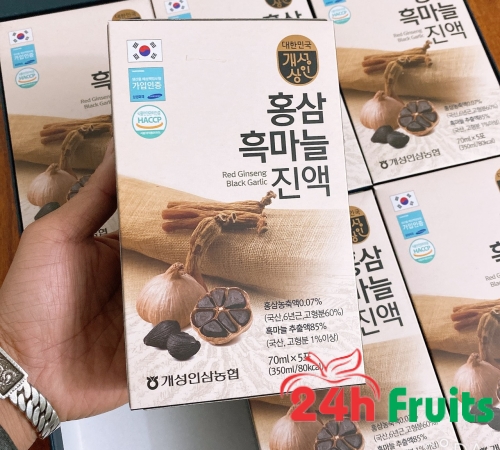 Nước hồng sâm tỏi đen Hàn Quốc 30 gói*70ml